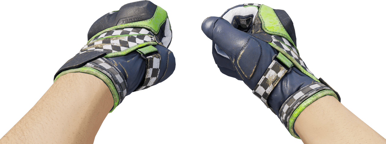 Preview image 3 of ★ Moottoripyöräilyhanskat | Maaliviiva (Reissussa rähjääntynyt)