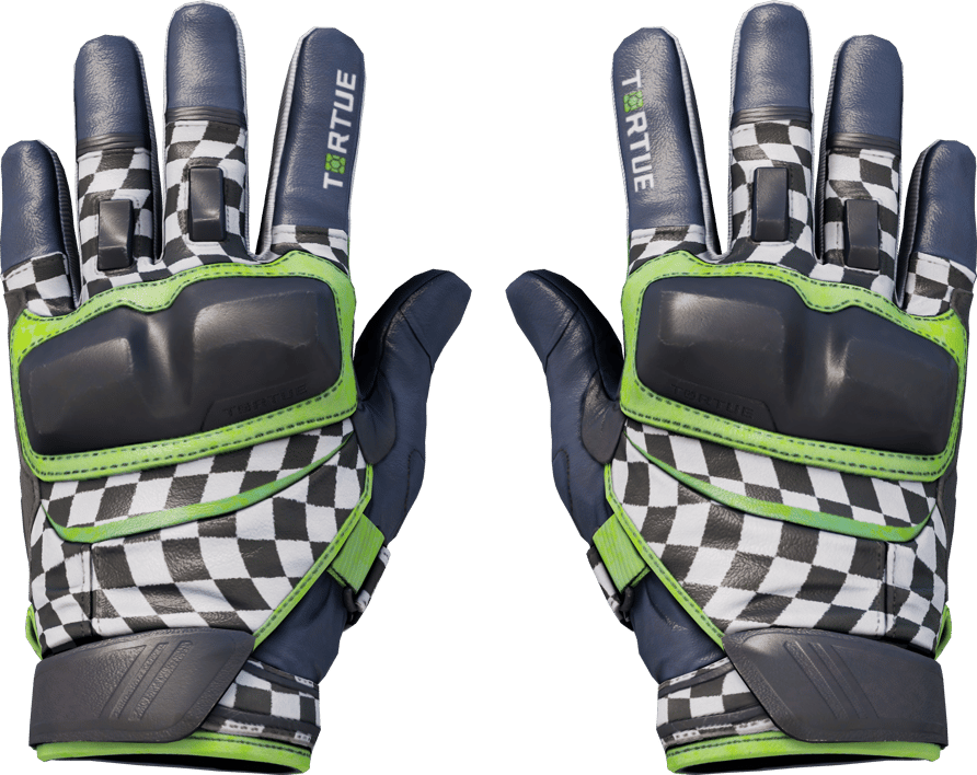 Preview image 1 of ★ 機車手套 | 終點線 (輕微磨損)