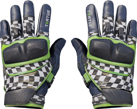 ★ 摩托手套 | 终点线 (破损不堪)