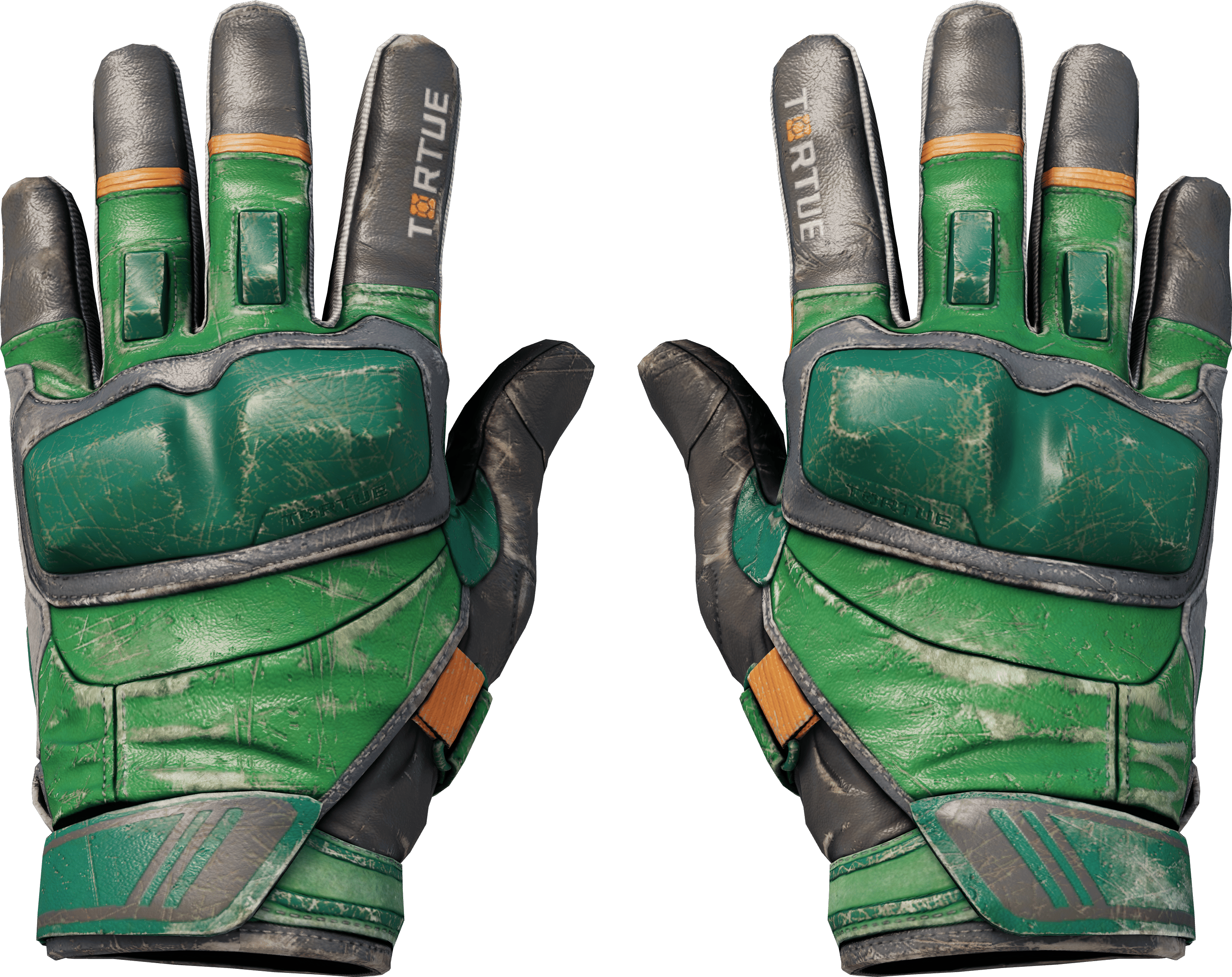 ★ Moto Gloves | Turtle (戦いで傷ついた)