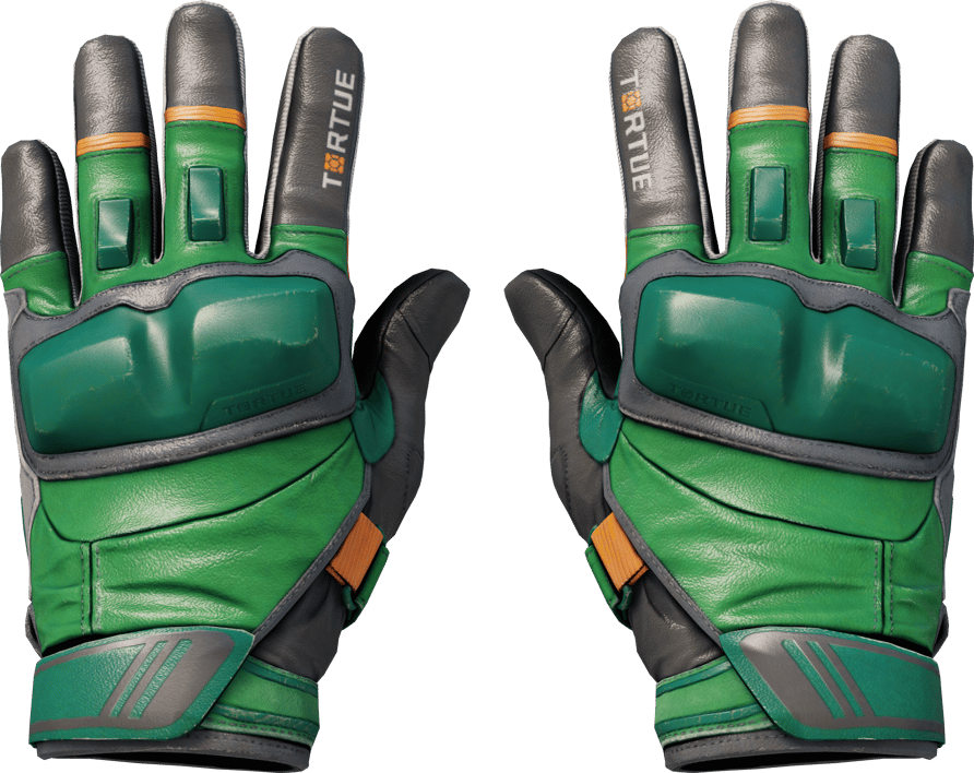 Preview image 1 of ★ Guantes de motorista | Tortuga (Algo desgastado)