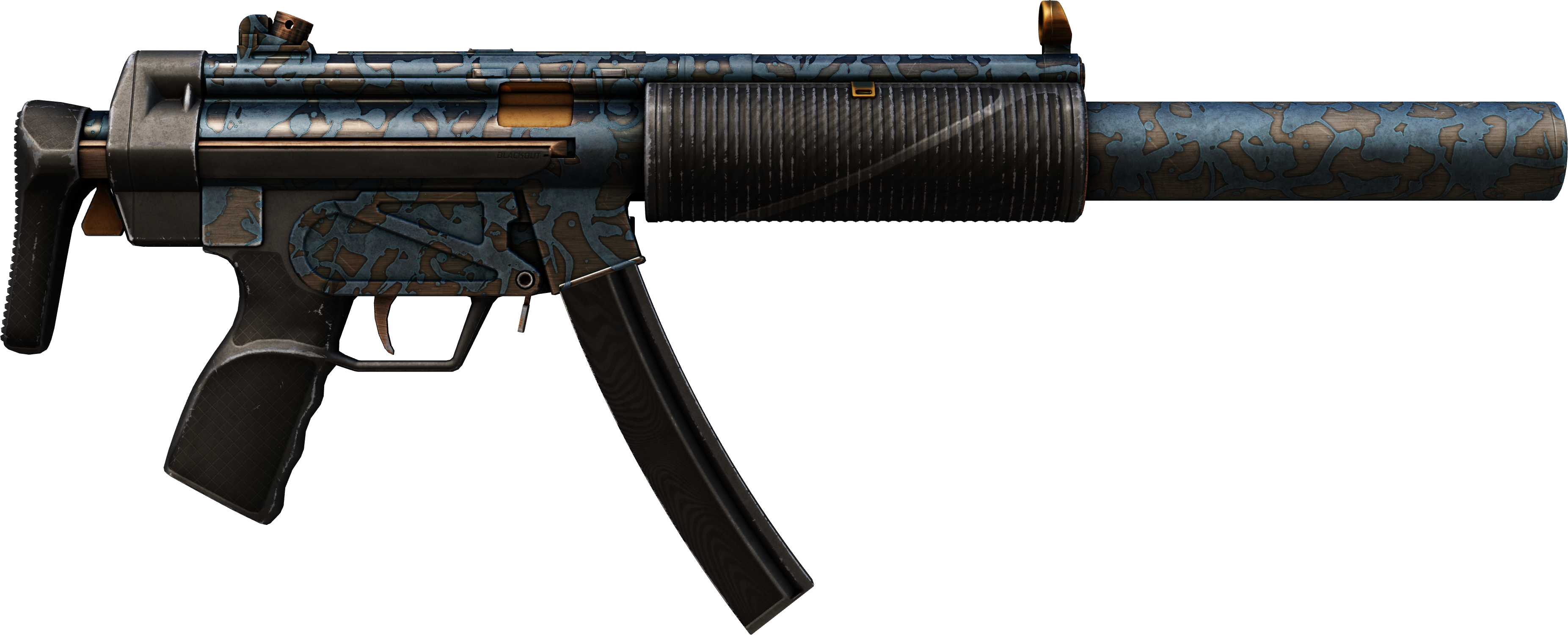 Preview image 2 of MP5-SD | Acid Wash (Battle-Scarred)
