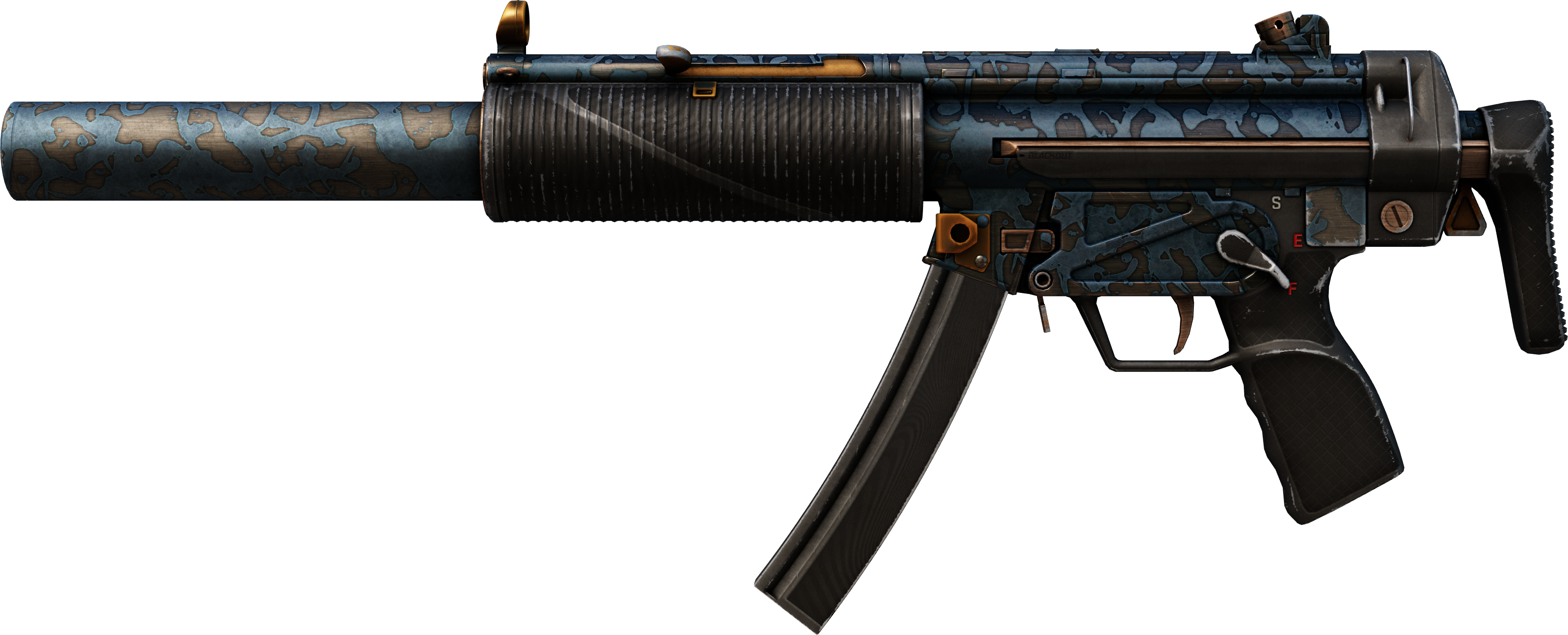 Preview image 1 of MP5-SD | Acid Wash (Battle-Scarred)