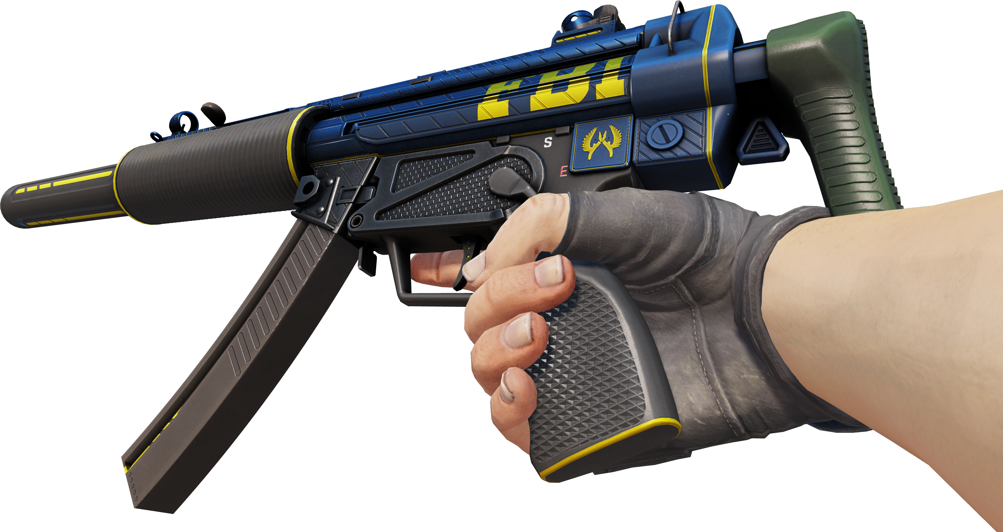 Preview image 3 of MP5-SD | Ajan (Az Aşınmış)