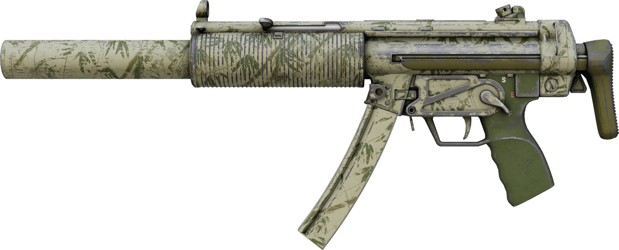 Preview image 1 of MP5-SD | Bambusgarten (Kampfspuren)