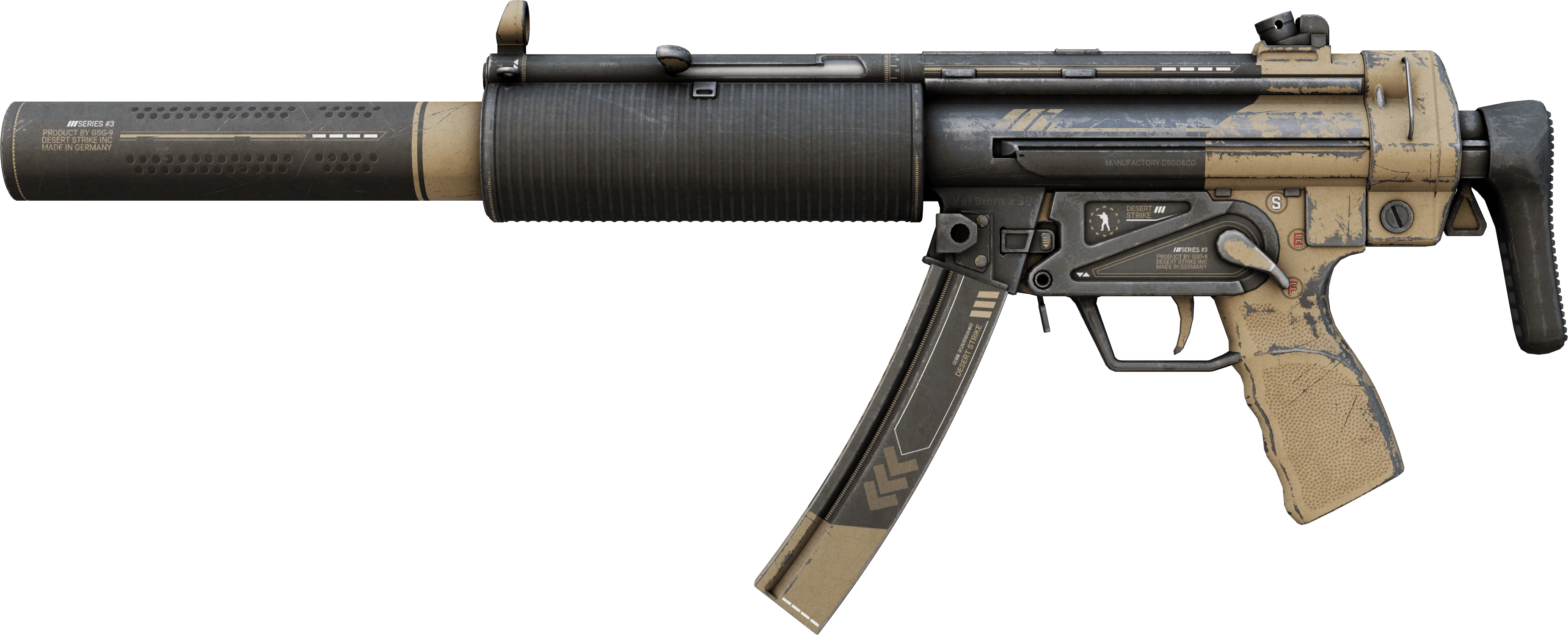 Preview image 1 of MP5-SD | Çöl Saldırısı (Savaş Görmüş)