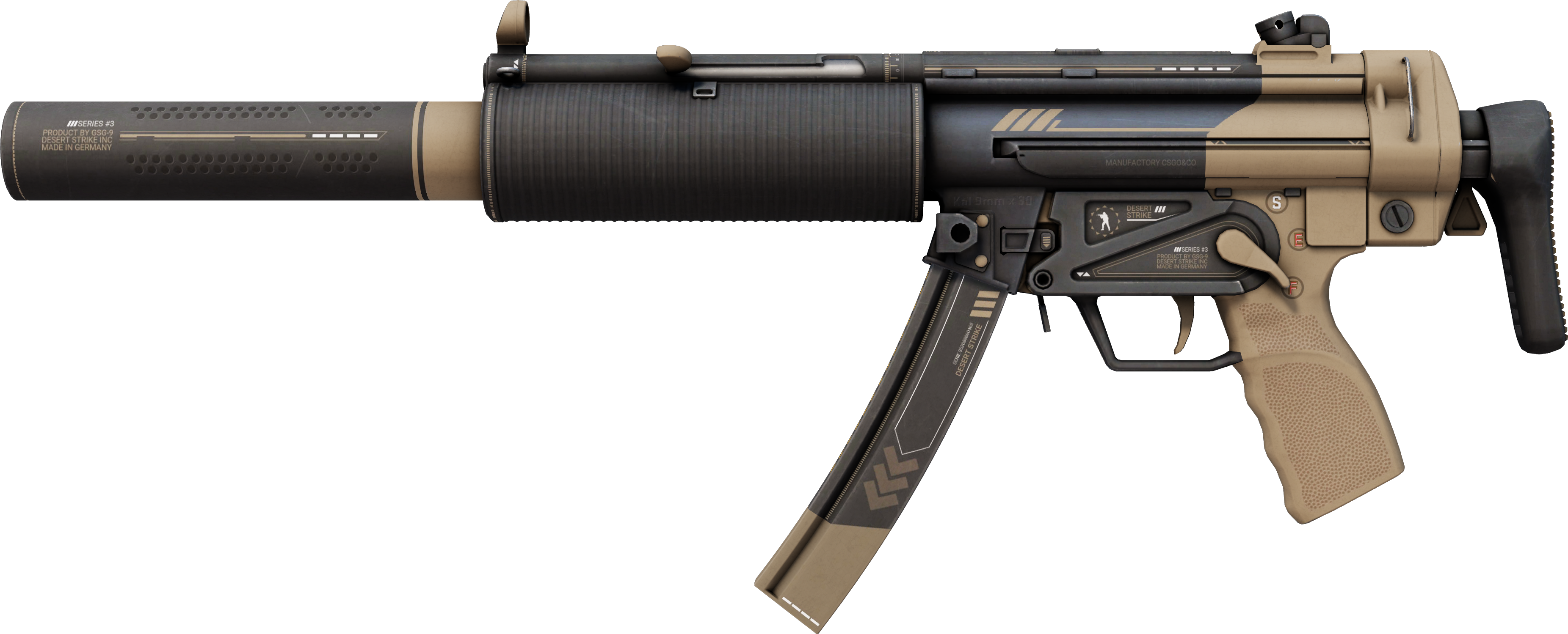 Preview image 1 of MP5-SD | Çöl Saldırısı (Az Aşınmış)