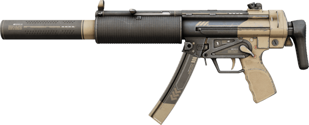 MP5-SD | 沙漠精英 (破损不堪)