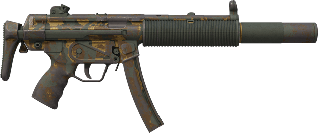 Preview image 2 of MP5-SD | 금빛 나뭇잎 (전투로 닳고 닳은)