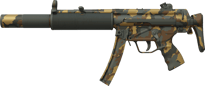 MP5-SD | Gold Leaf