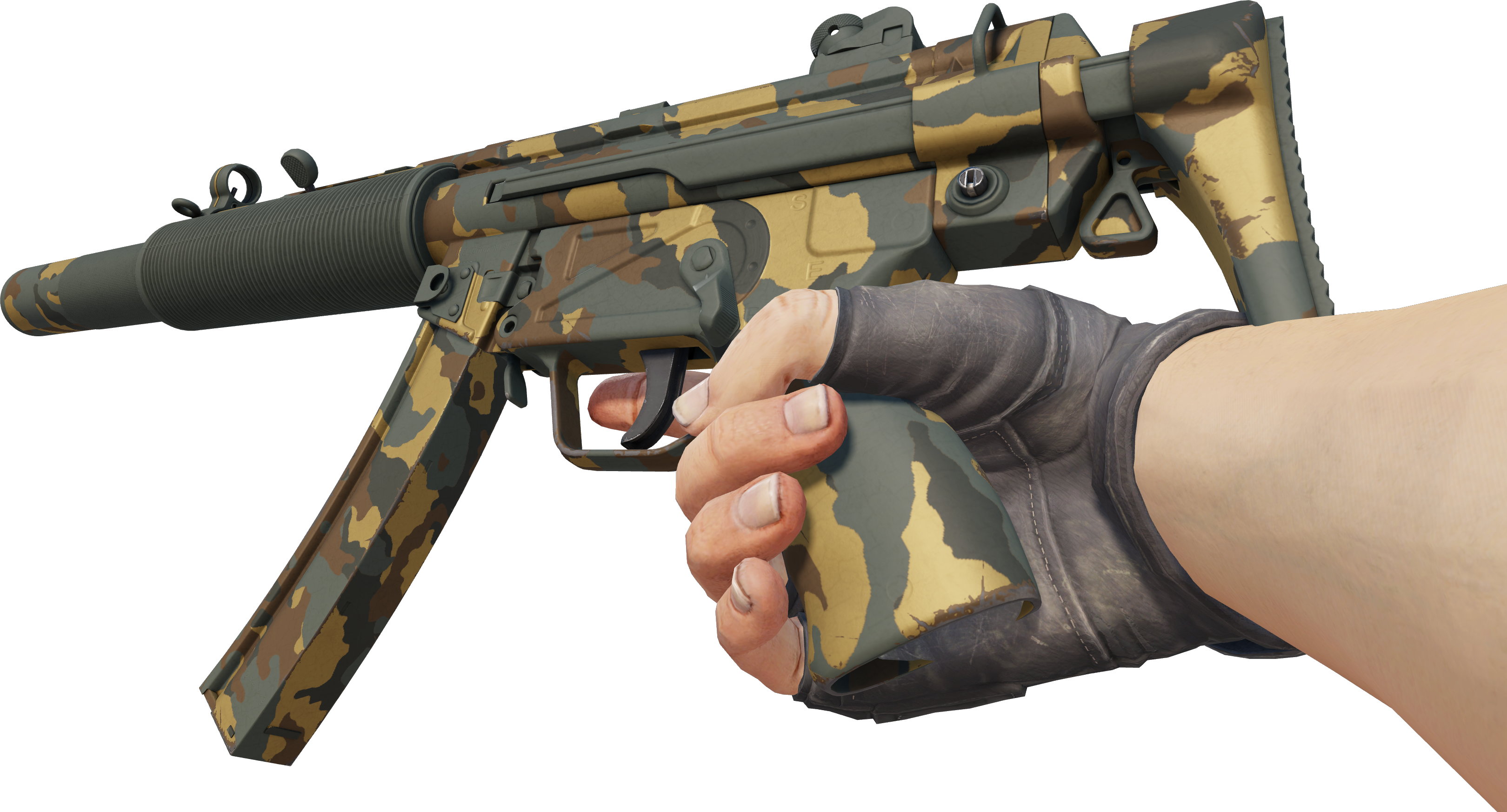 Preview image 3 of MP5-SD | Altın Yaprak (Az Aşınmış)