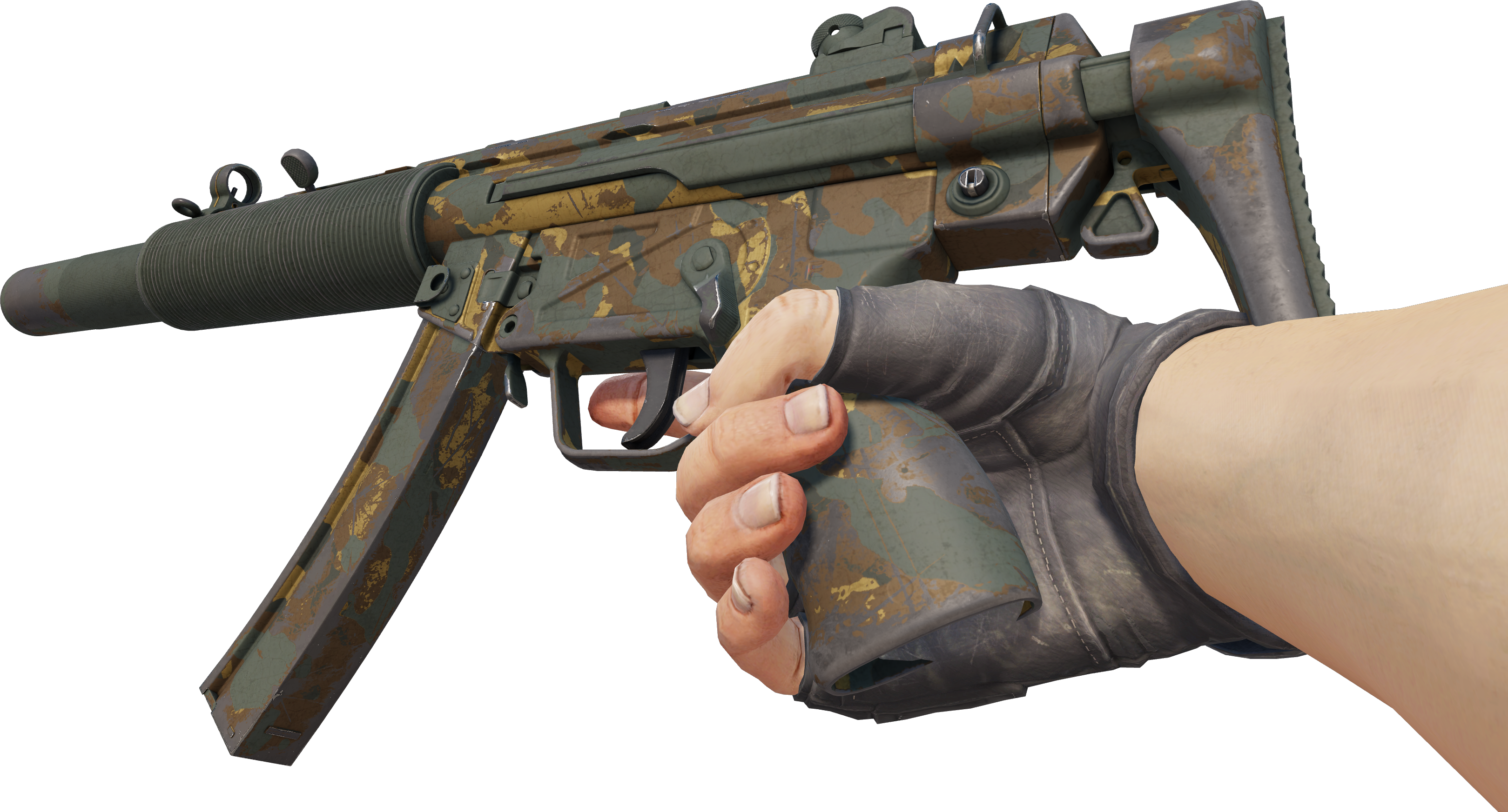 Preview image 3 of MP5-SD | Altın Yaprak (Eskimiş)