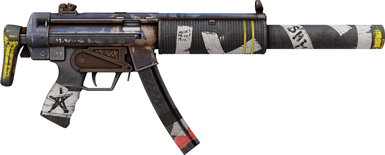 Preview image 2 of MP5-SD | Kitbash (ถลอกปอกเปิกจากการรบ)