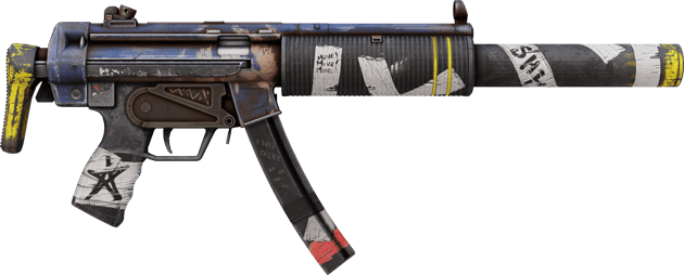 Preview image 2 of MP5-SD | Kitbash (Abgenutzt)