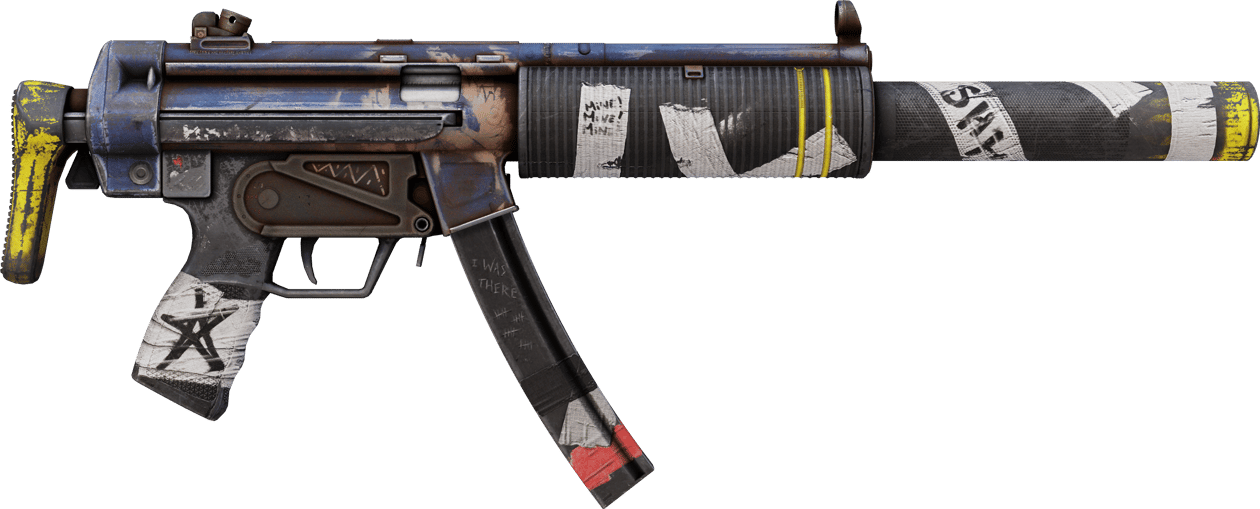 Preview image 2 of MP5-SD | 키트배시 (꽤 닳은)