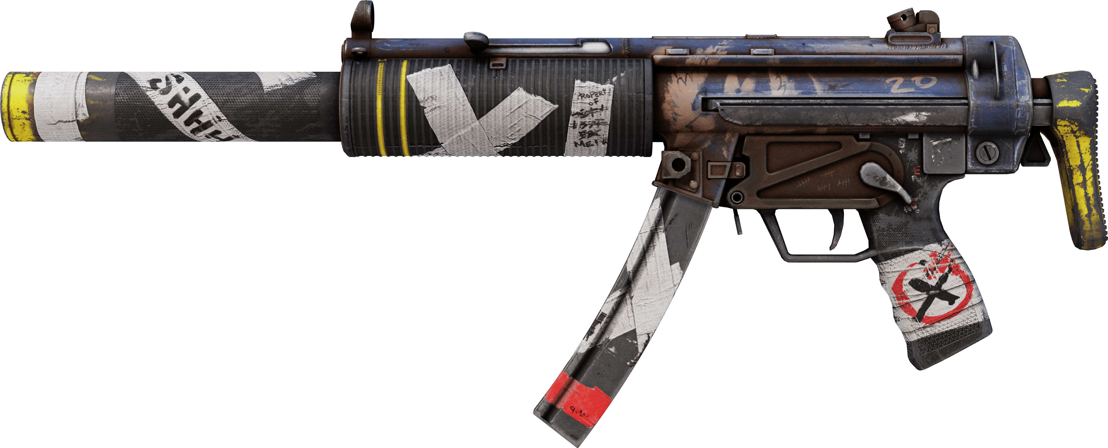 MP5-SD | Kitbash (かなり摩耗)