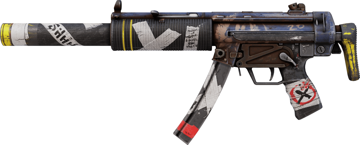 Preview image 1 of MP5-SD | 키트배시 (꽤 닳은)