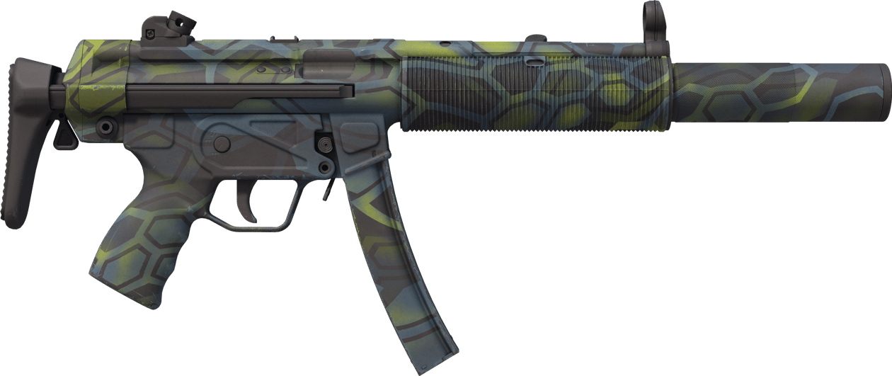 Preview image 2 of MP5-SD | Lime Hex (Field-Tested)