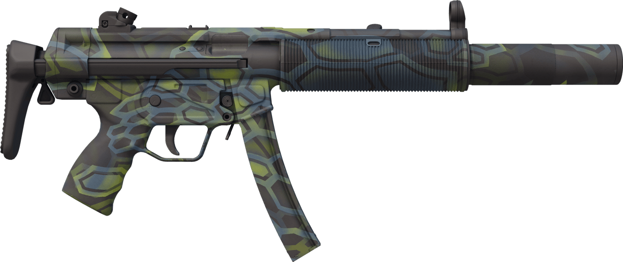Preview image 2 of MP5-SD | Lime Hex (Minimal Wear)