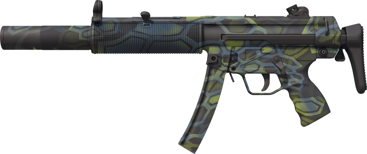 Preview image 1 of MP5-SD | Lime Hex (Minimal Wear)