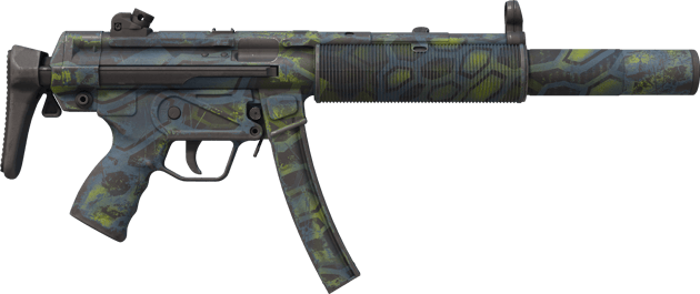 Preview image 2 of MP5-SD | Lime Hex (Well-Worn)