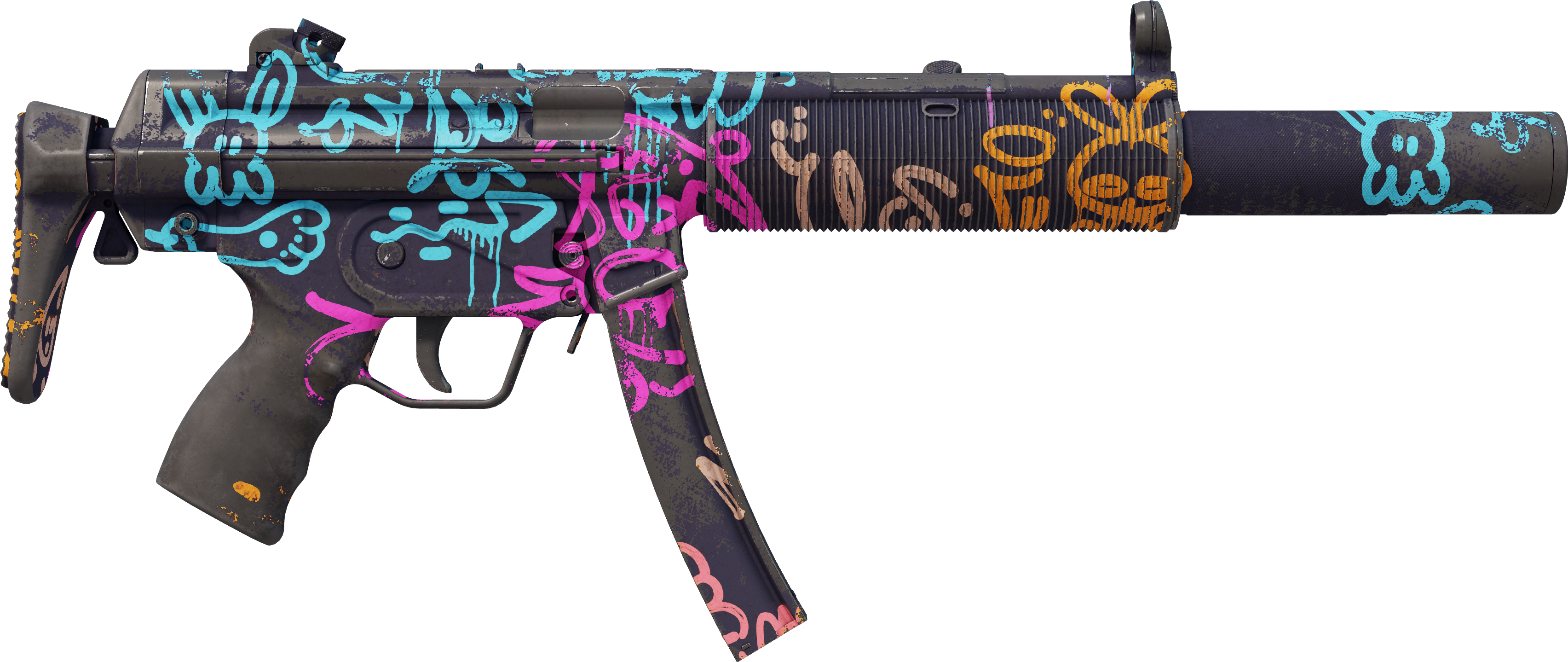 Preview image 2 of MP5-SD | Neon Sıkacak (Savaş Görmüş)