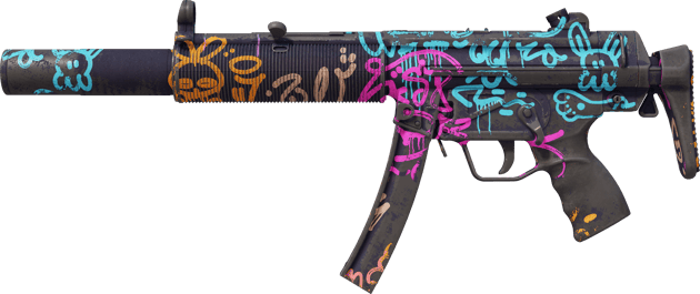 MP5-SD | 霓虹榨汁机 (战痕累累)