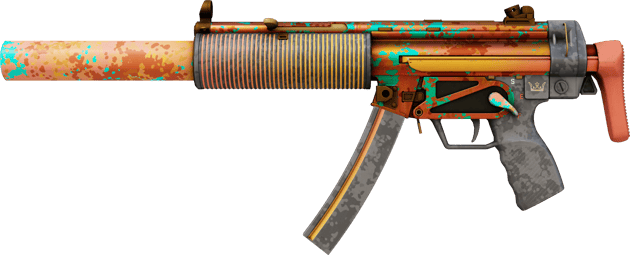 MP5-SD | 幻化绿洲 (略有磨损)