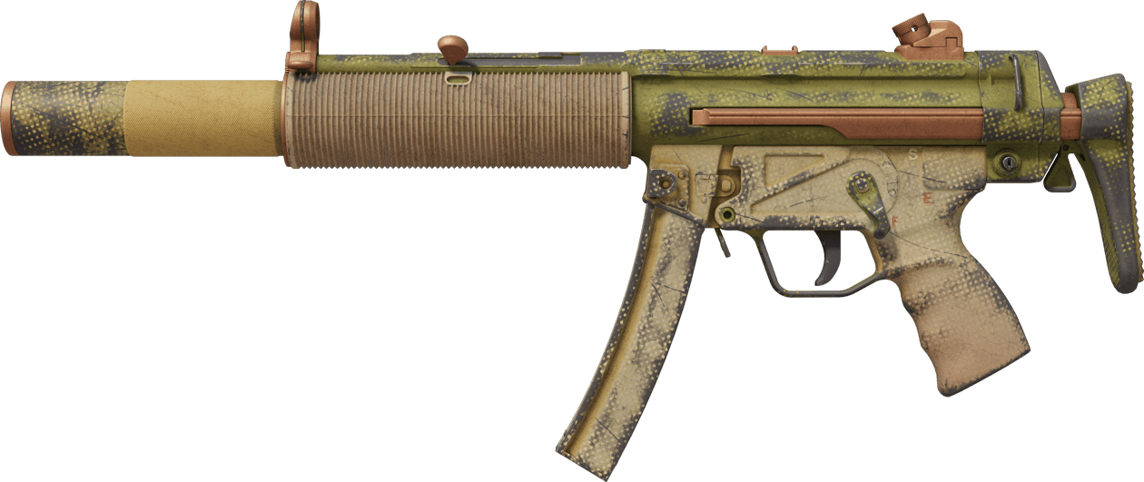 Preview image 1 of MP5-SD | Savannah Halftone (戦いで傷ついた)