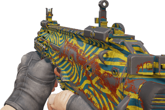 Preview image 3 of MP7 | 战吼斑纹 (战痕累累)