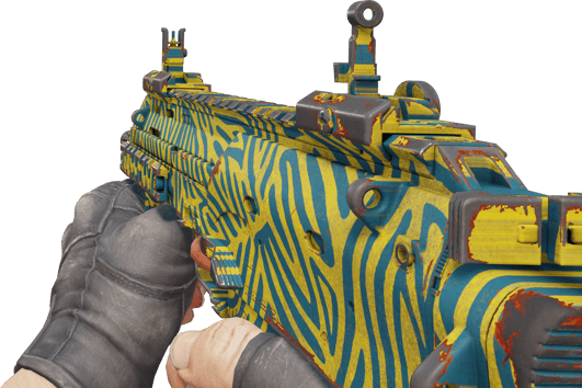 Preview image 3 of MP7 | 战吼斑纹 (久经沙场)