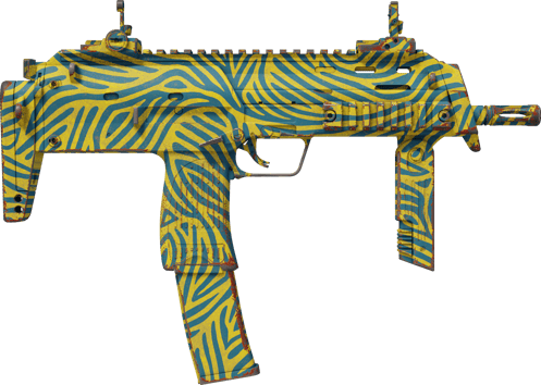 Preview image 2 of MP7 | 战吼斑纹 (略有磨损)