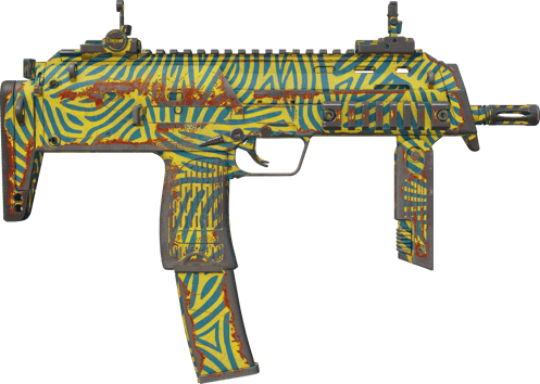 Preview image 2 of MP7 | 战吼斑纹 (破损不堪)