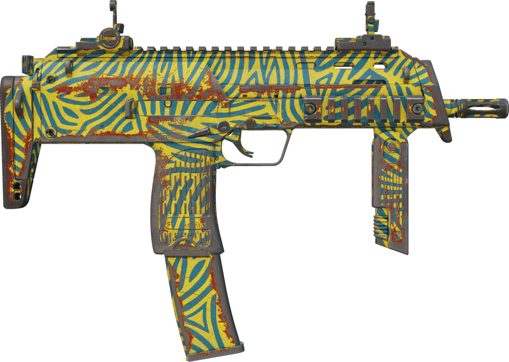 Preview image 2 of MP7 | 部落斑紋 (重度磨損)