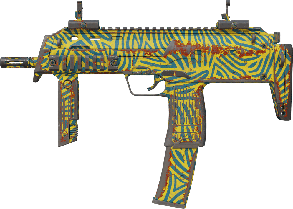 Preview image 1 of MP7 | 部落斑紋 (重度磨損)