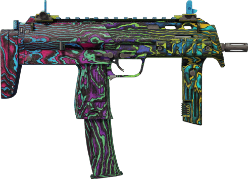 Preview image 2 of MP7 | Neon Ply (戦いで傷ついた)