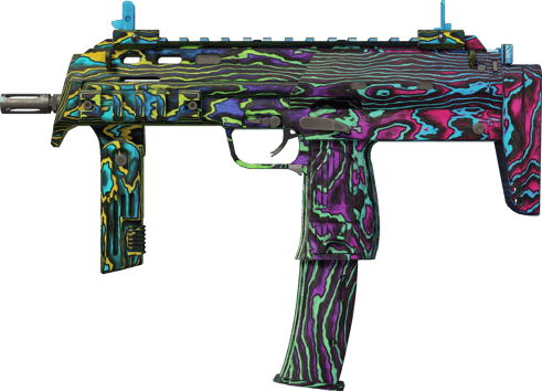 MP7 | Neon Ply (Minimal Wear)