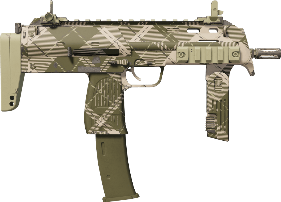 Preview image 2 of MP7 | 橄欖色格紋 (輕微磨損)