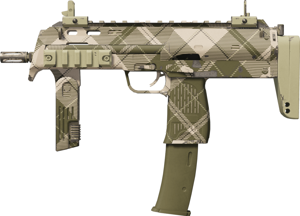 Preview image 1 of MP7 | 橄欖色格紋 (輕微磨損)