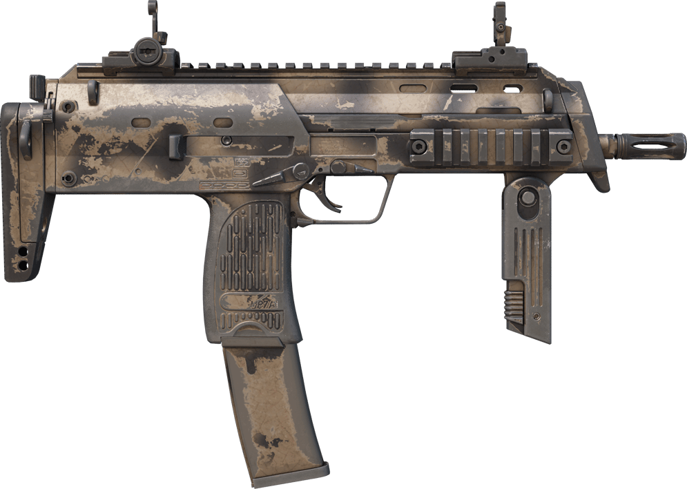 Preview image 2 of MP7 | Scorched (Battle-Scarred)