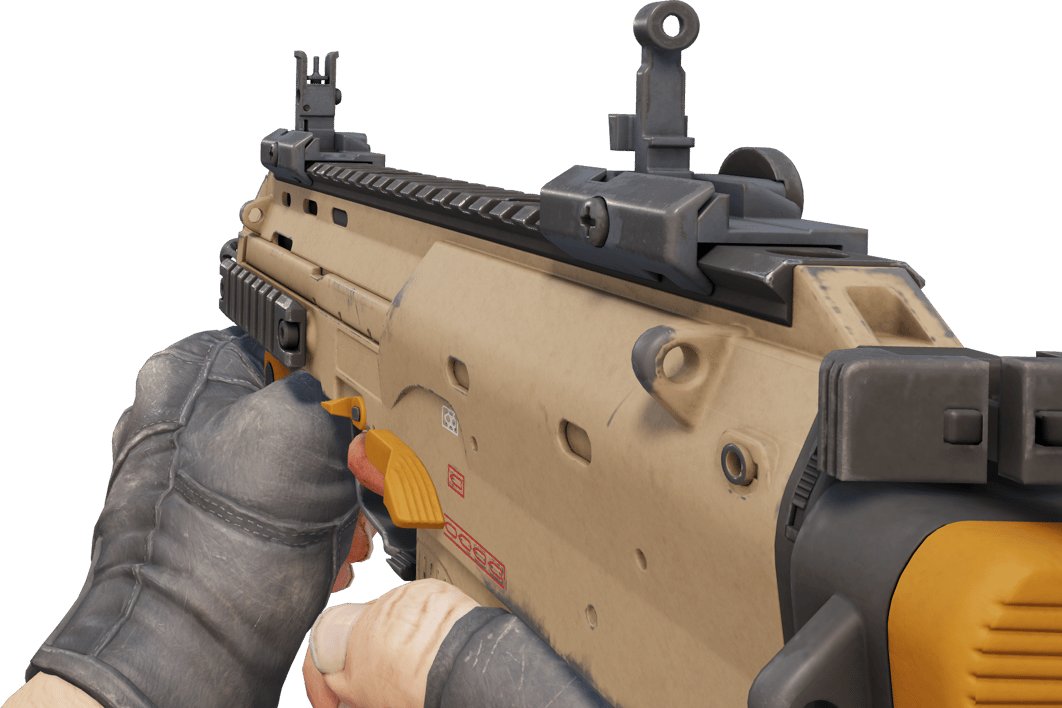 Preview image 3 of MP7 | Ocre corto (Algo desgastado)