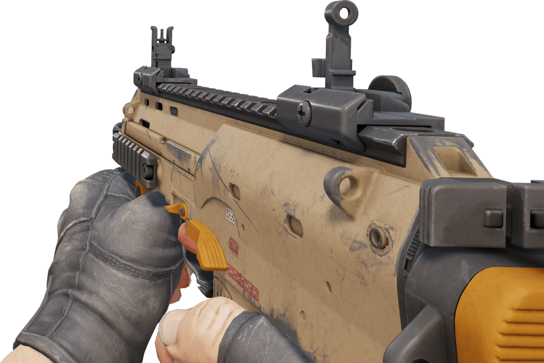 Preview image 3 of MP7 | Ocre corto (Bastante desgastado)