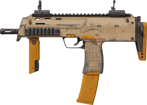 MP7 | Ocre corto (Bastante desgastado)