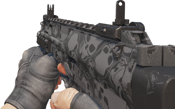 Preview image 3 of MP7 | Skulls (Field-Tested)