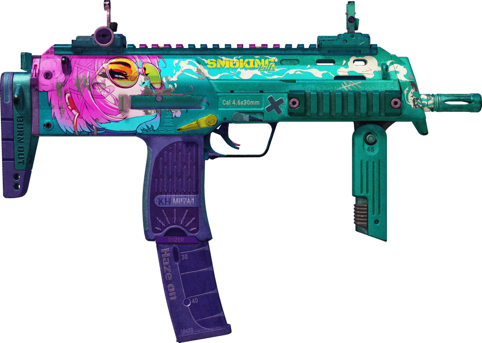 Preview image 2 of MP7 | Smoking Kills (Marquée par les combats)