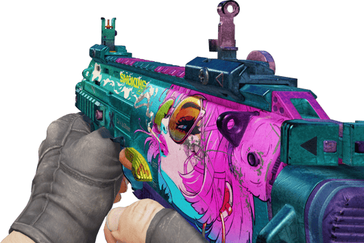 Preview image 3 of MP7 | Smoking Kills (Battle-Scarred)