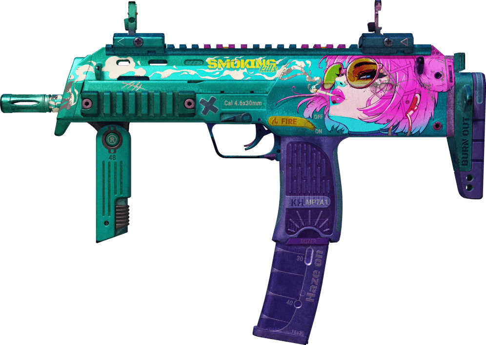 Preview image 1 of MP7 | Smoking Kills (Marquée par les combats)