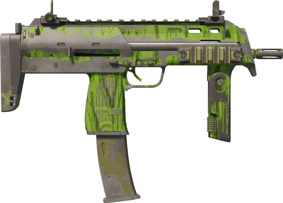 Preview image 2 of MP7 | Tall Grass (Battle-Scarred)