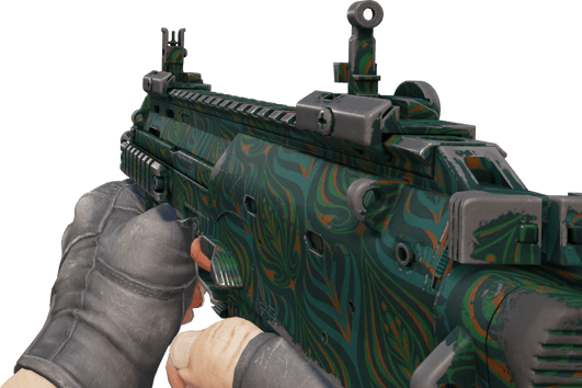 Preview image 3 of MP7 | 청록색 꽃 (현장에서 쓰인)