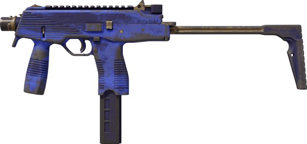 MP9 | 褪色蓝痕 (战痕累累)